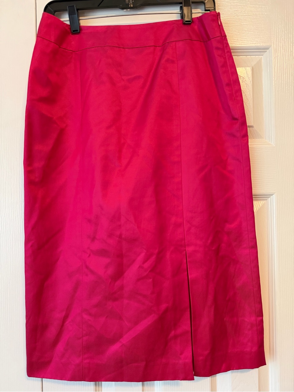 Classic Women’s Pencil Skirt in Hot Pink- Talbots